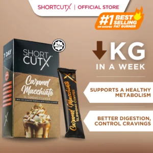 v2.0 Shortcutx Slimming Coffee - Caramel Machiatto | Weight Loss Supplement
